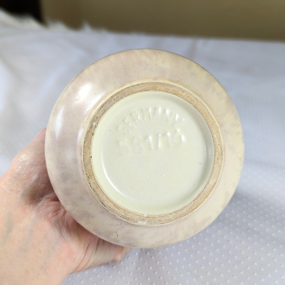 Vintage German Vase Mid Century Modern Hand Painted Jasba Keramik, Germany Rare - Picture 3 of 5